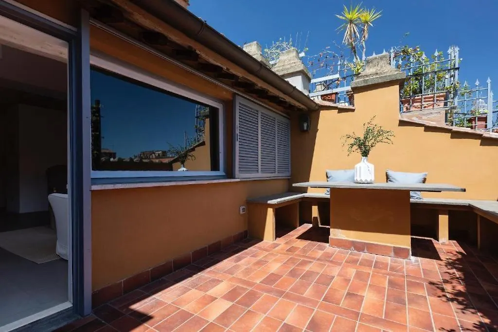 Apartmán Penthouse In Piazza Venezia With Terrace Řím